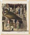 STANLEY ROY BADMIN Group of 9 watercolors with pen and ink.